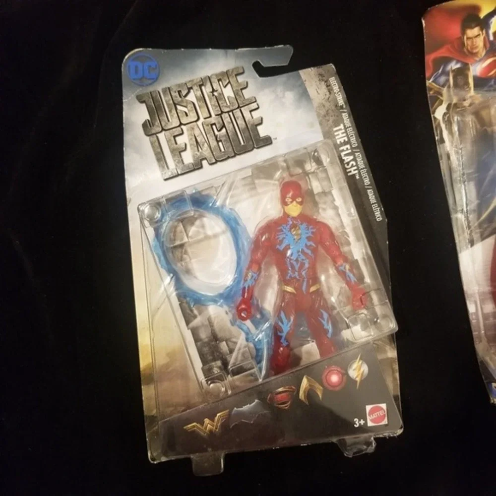 Mattel Justice League Action Figures, Batman, Superman, and The Flash‎